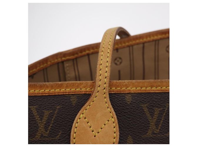 Borsa Tote LOUIS VUITTON Monogram Neverfull MM M40156 LV Auth ep16427 Monogramma - vista 16