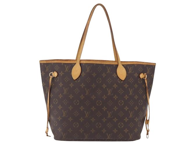 Borsa Tote LOUIS VUITTON Monogram Neverfull MM M40156 LV Auth ep16427 Monogramma - vista 2
