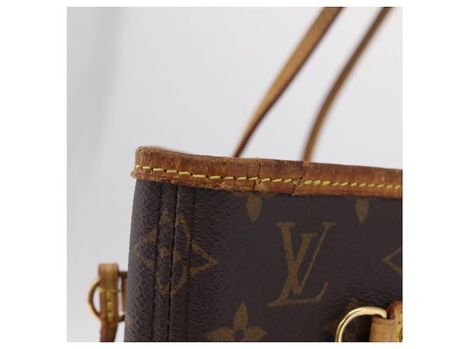 Borsa Tote LOUIS VUITTON Monogram Neverfull MM M40156 LV Auth ep16427 Monogramma - vista 7
