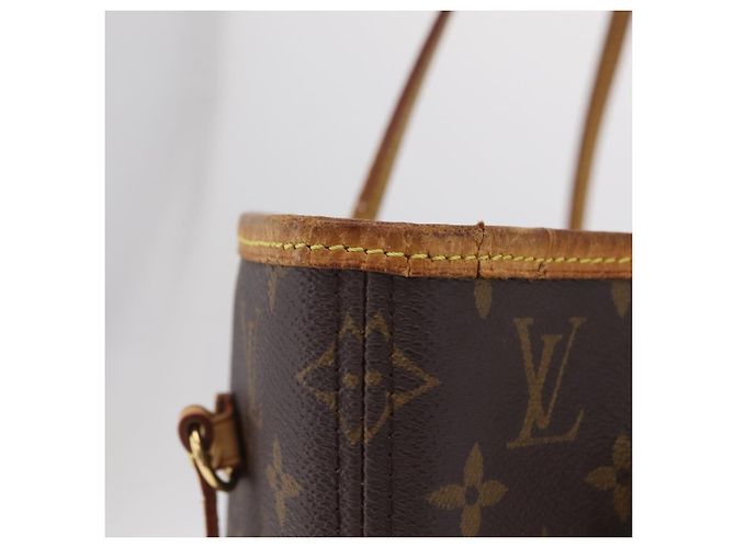 Borsa Tote LOUIS VUITTON Monogram Neverfull MM M40156 LV Auth ep16427 Monogramma - vista 9