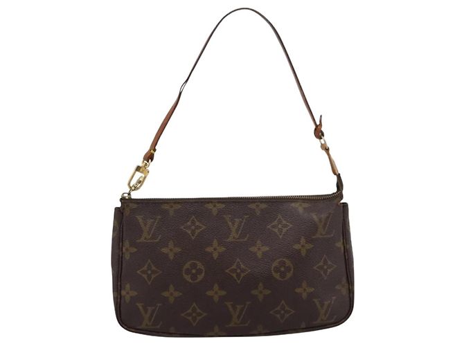 LOUIS VUITTON Monogram Pochette Accessoires Pouch M51980 LV Auth BA16373 Monogramm - Ansicht 13