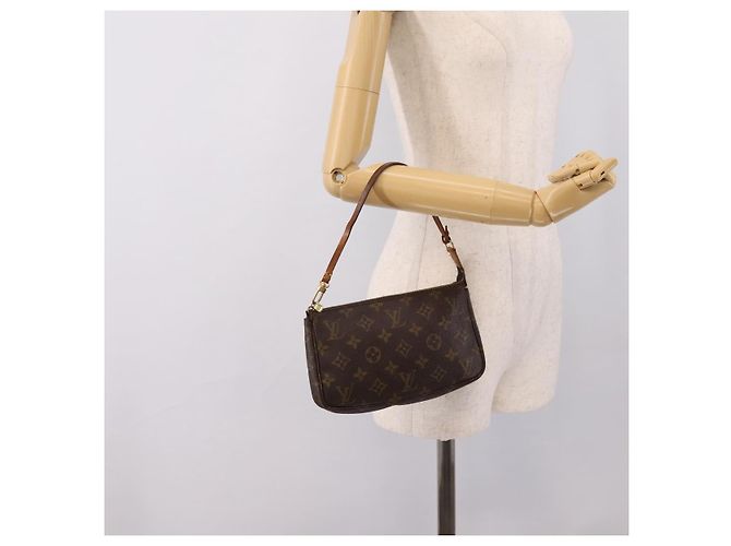 LOUIS VUITTON Monogram Pochette Accessoires Pouch M51980 LV Auth BA16373 Monogramm - Ansicht 23