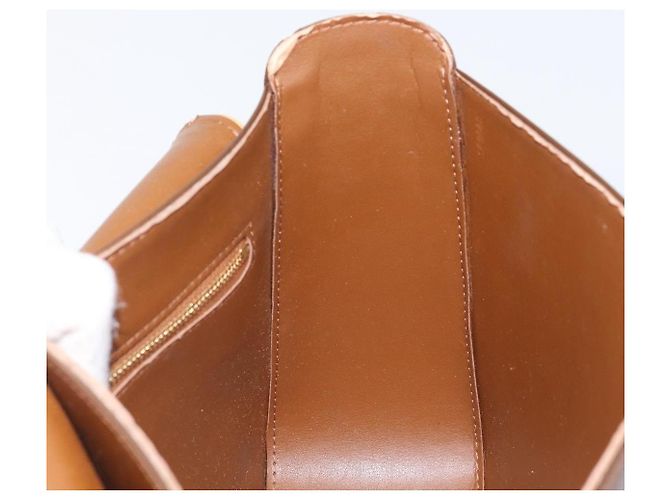 Borsa LOUIS VUITTON Monogram Vernis Christie GM Bronze M91107 LV Auth ka6649 Bronzo - vista 27
