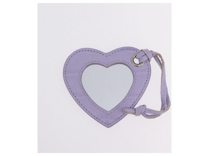 Borsa a tracolla Balenciaga le cagoule in pelle viola argento 671309 Auth ka6589M Porpora - vista 26
