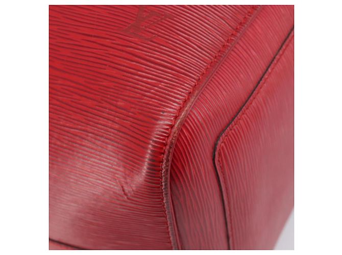 LOUIS VUITTON Epi Keepall 50 Boston Bag Red M42967 LV Auth 205802A Rosso - vista 14