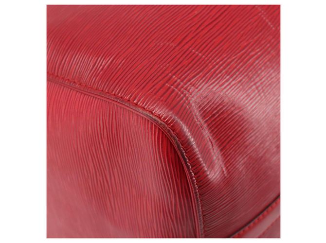 LOUIS VUITTON Epi Keepall 50 Boston Bag Red M42967 LV Auth 205802A Rosso - vista 15
