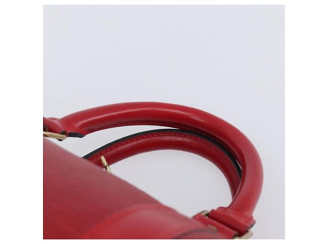 LOUIS VUITTON Epi Keepall 50 Boston Bag Red M42967 LV Auth 205802A Rosso - vista 8