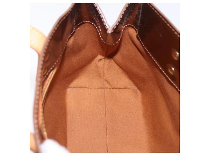 LOUIS VUITTON Monogram Vernis Reade PM Handtasche Bronze M91146 LV Auth am12791A - Ansicht 19