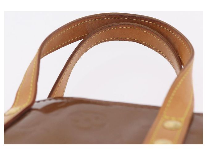 LOUIS VUITTON Monogram Vernis Reade PM Handtasche Bronze M91146 LV Auth am12791A - Ansicht 8