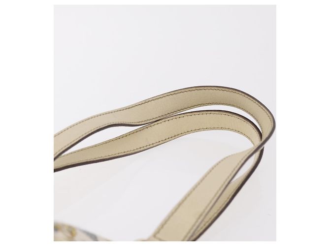 GUCCI Tote Bag Satin White Gold 153361 Auth ep16297 - Ansicht 14