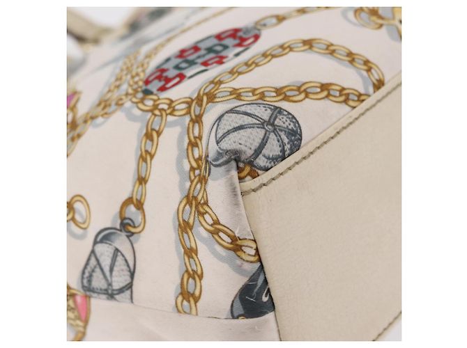 GUCCI Tote Bag Satin White Gold 153361 Auth ep16297 - Ansicht 17