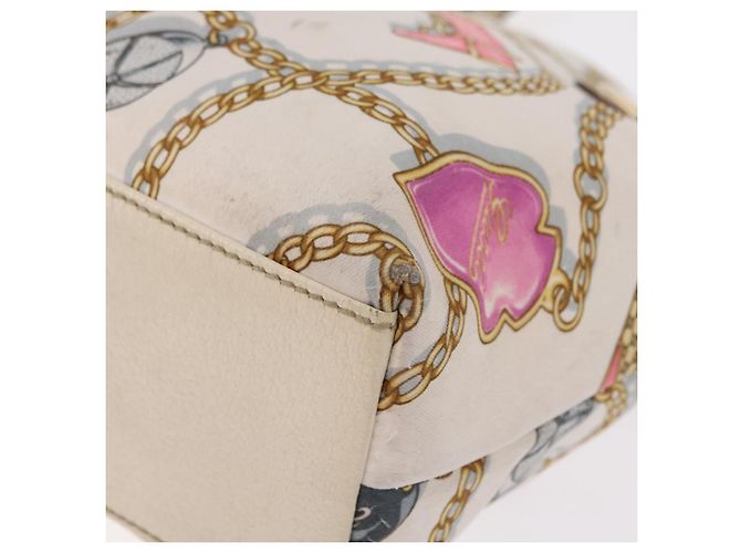 GUCCI Tote Bag Satin White Gold 153361 Auth ep16297 - Ansicht 20