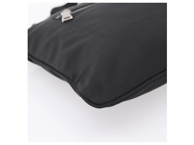 Borsa a tracolla PRADA Nylon Black Silver Auth ki6913A Nero Argento - vista 11