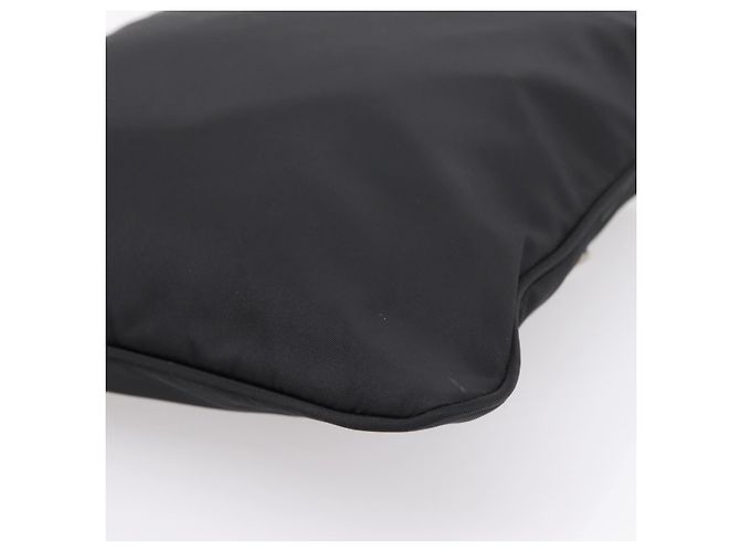 Borsa a tracolla PRADA Nylon Black Silver Auth ki6913A Nero Argento - vista 12