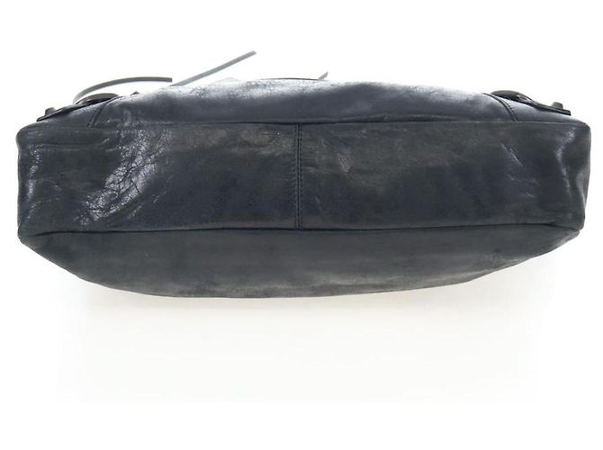 Borsa Balenciaga The First in pelle 2way Nera 103208 Auth am12679V Nero - vista 13