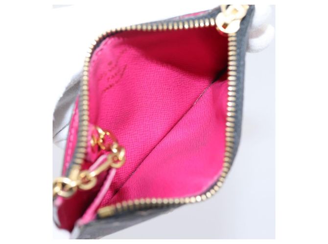 LOUIS VUITTON Multicolor Pochette ClesNM Coin Purse M60279 LV Auth 207526V - vista 10