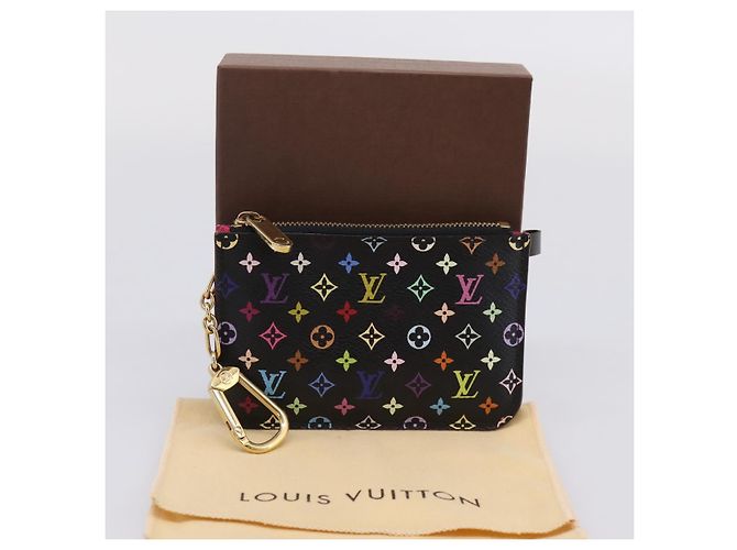 LOUIS VUITTON Multicolor Pochette ClesNM Coin Purse M60279 LV Auth 207526V - vista 12
