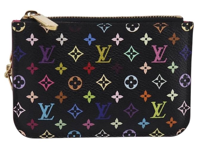 LOUIS VUITTON Multicolor Pochette ClesNM Coin Purse M60279 LV Auth 207526V - vista 13