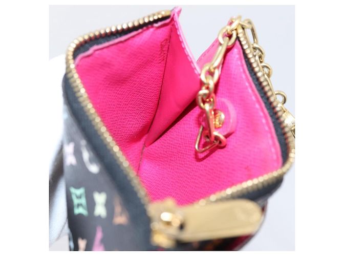 LOUIS VUITTON Multicolor Pochette ClesNM Coin Purse M60279 LV Auth 207526V - vista 19