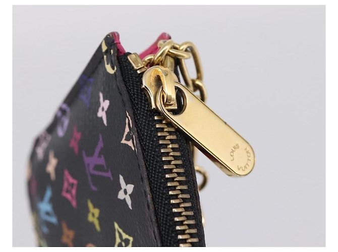 LOUIS VUITTON Multicolor Pochette ClesNM Coin Purse M60279 LV Auth 207526V - vista 9