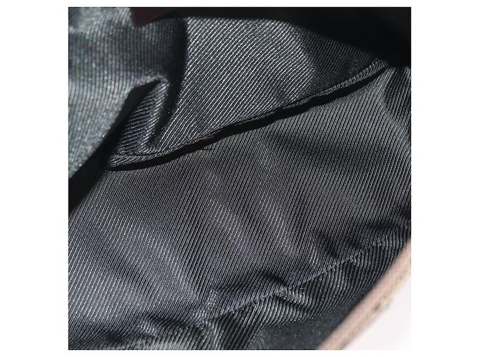 Borsa a mano GUCCI GG Canvas Web Sherry Line Beige Silver 141809 Auth ep16518A Argento - vista 20