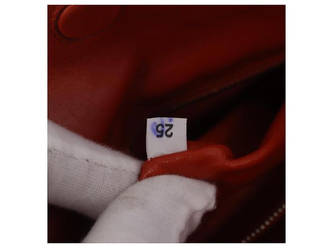 PRADA Chain Shoulder Bag Leather White Silver Auth 207574M - view 22