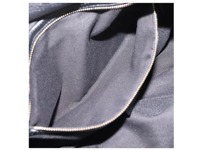 GUCCI GG Canvas Tote Bag Schwarz Gold 223972 Auth BA15960V - Ansicht 19