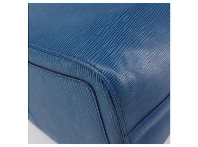 Borsa a mano LOUIS VUITTON Epi Speedy 35 Toledo Blue M42995 LV Auth ep16379A - vista 13