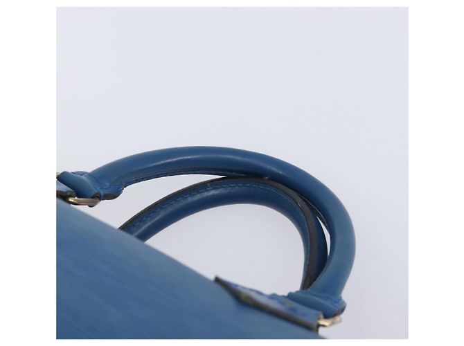 Borsa a mano LOUIS VUITTON Epi Speedy 35 Toledo Blue M42995 LV Auth ep16379A - vista 8