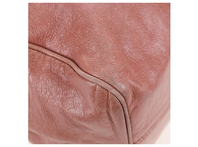Borsa a mano Miu Miu in pelle 2way Pink Gold Auth 167669M Rosa D'oro - vista 14