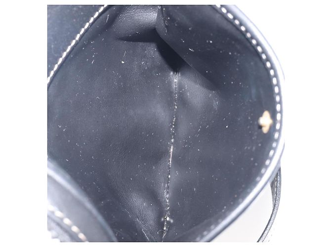 Céline Borsa a tracolla CELINE in pelle nera e oro Auth ka6592 Nero D'oro - vista 22