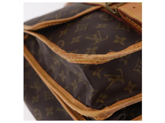 LOUIS VUITTON Monogram Sac Chas Boston Bag M41141 LV Auth mr3018 - vista 17