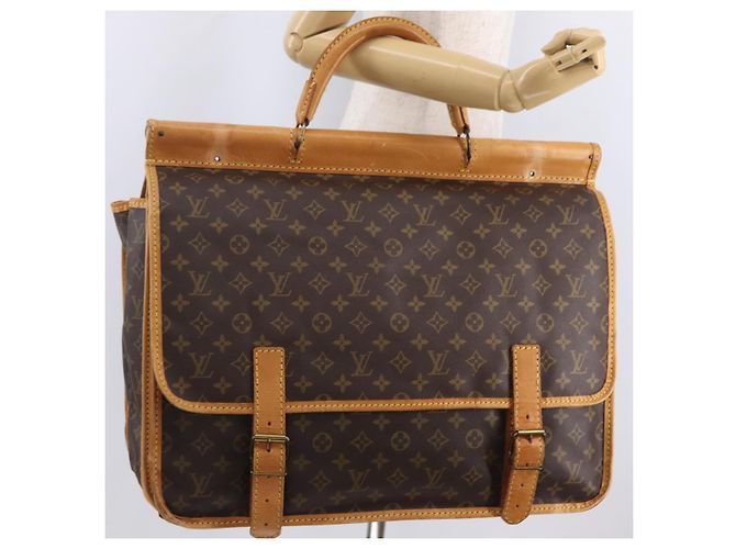 LOUIS VUITTON Monogram Sac Chas Boston Bag M41141 LV Auth mr3018 - vista 38