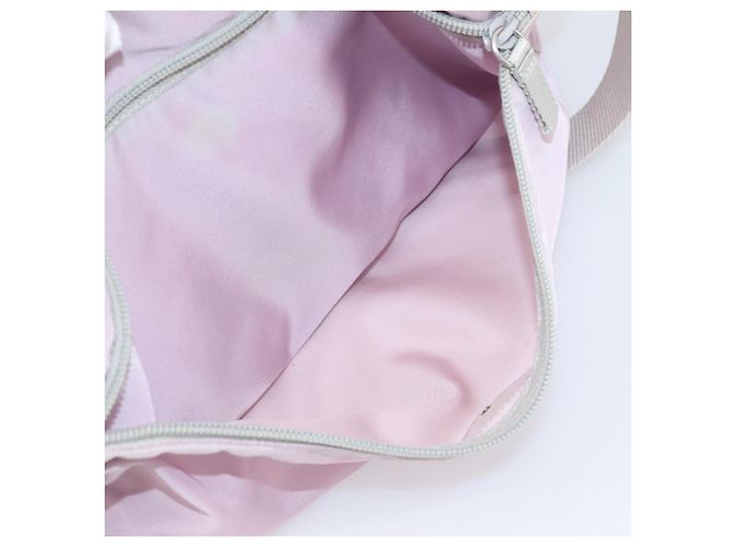 PRADA Schultertasche Nylon Pink Silver Auth hk4231 Silber - Ansicht 23