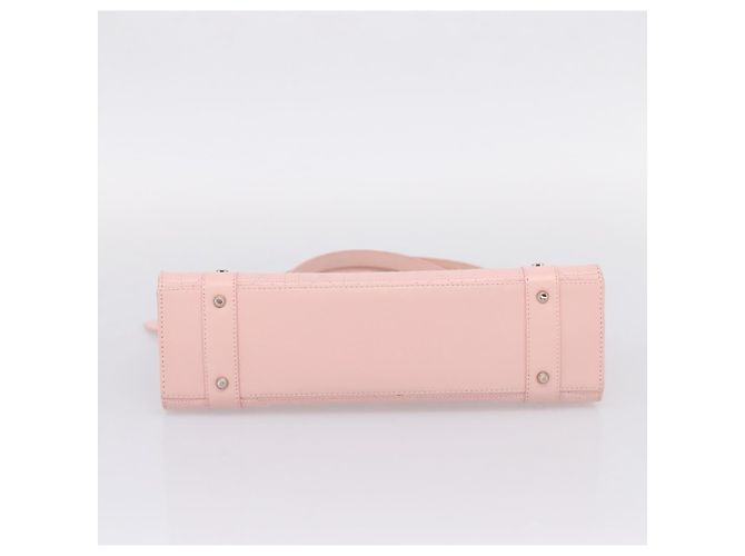Borsa Christian Dior Canage in pelle rosa argento autentica 208692V - vista 12