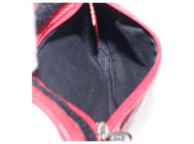 Borsa a tracolla Balenciaga Explorer in pelle rossa 532298 Auth ka6586A Rosso - vista 21