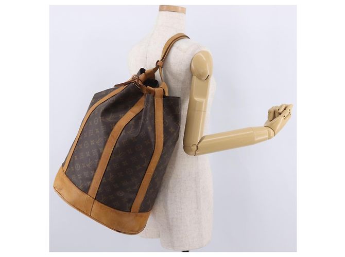LOUIS VUITTON Monogram Randonnee PM Shoulder Bag M42243 LV Auth bs37462 Monogramma - vista 26