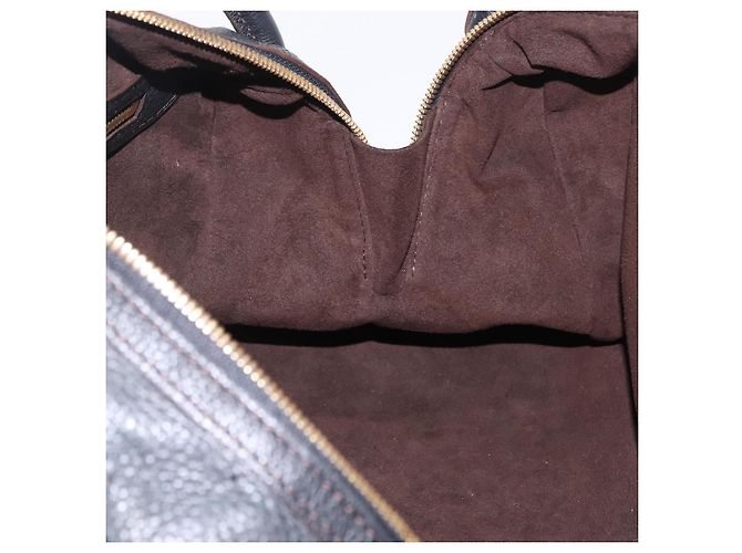 LOUIS VUITTON Borsa a tracolla Mahina Galatea PM Pelle Nera M93814 Auth am12810V Nero - vista 23