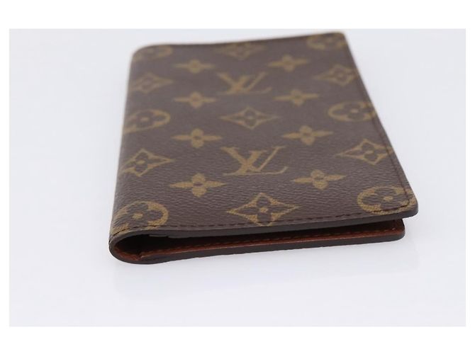 LOUIS VUITTON Monogram Porte Valeurs Cartes Credit Wallet M61823 LV Auth 197966A - vista 6