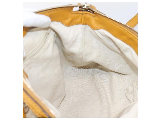 Borsa a mano GUCCI GG Canvas 2way Beige Gold 247902 Auth ep16354 - vista 20