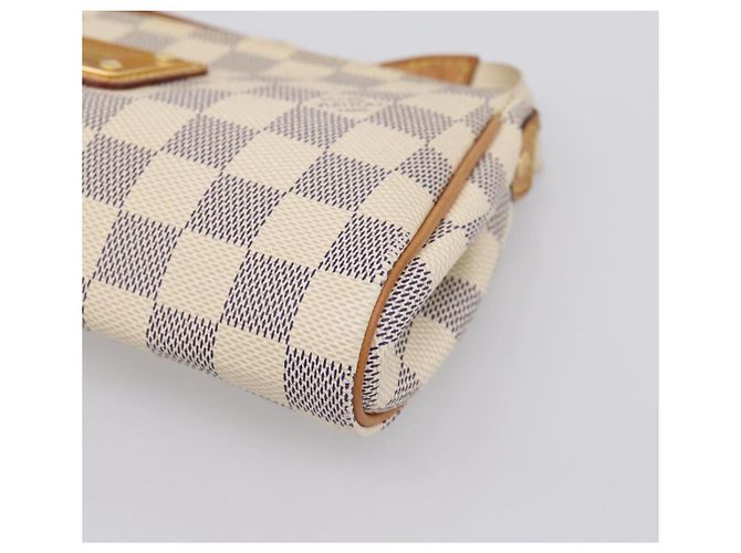 LOUIS VUITTON Damier Azur Eva Shoulder Bag 2way N55214 LV Auth 209283V - vista 12