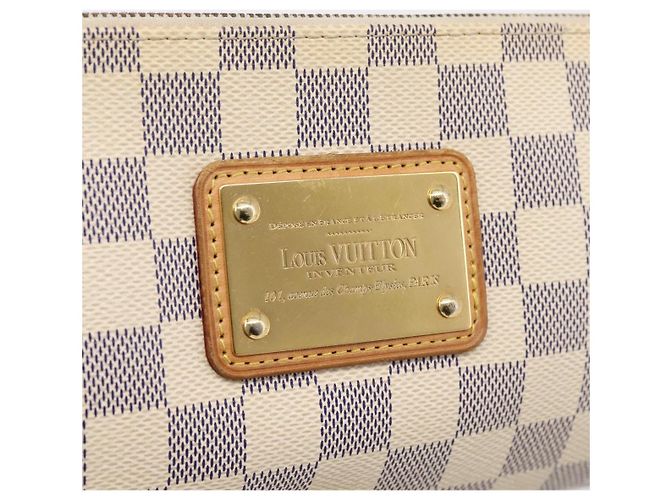 LOUIS VUITTON Damier Azur Eva Shoulder Bag 2way N55214 LV Auth 209283V - vista 17