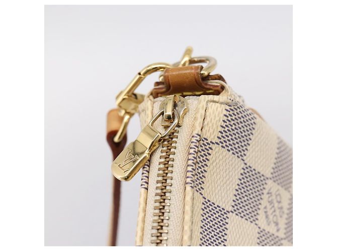 LOUIS VUITTON Damier Azur Eva Shoulder Bag 2way N55214 LV Auth 209283V - vista 18