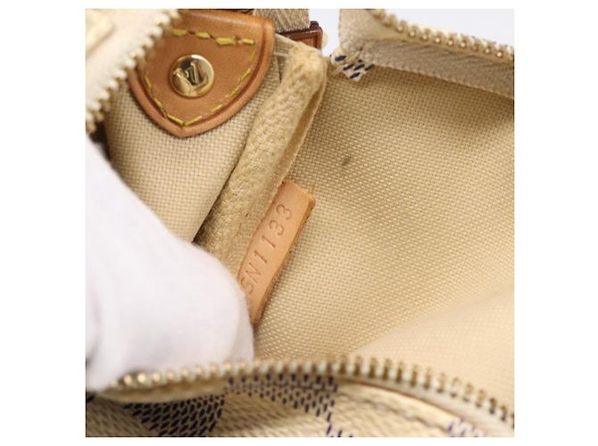 LOUIS VUITTON Damier Azur Eva Shoulder Bag 2way N55214 LV Auth 209283V - vista 22