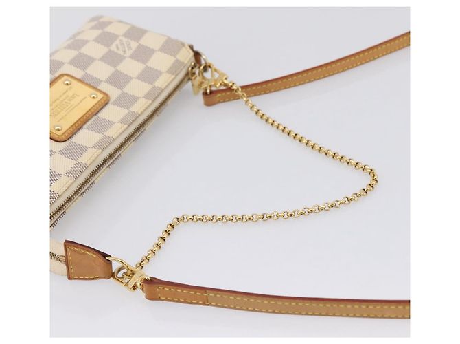 LOUIS VUITTON Damier Azur Eva Shoulder Bag 2way N55214 LV Auth 209283V - vista 7