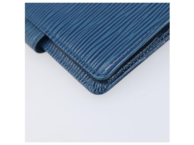 LOUIS VUITTON Epi Porte Billets Compact Wallet Blue M63555 LV Auth 208841A Blau - Ansicht 16