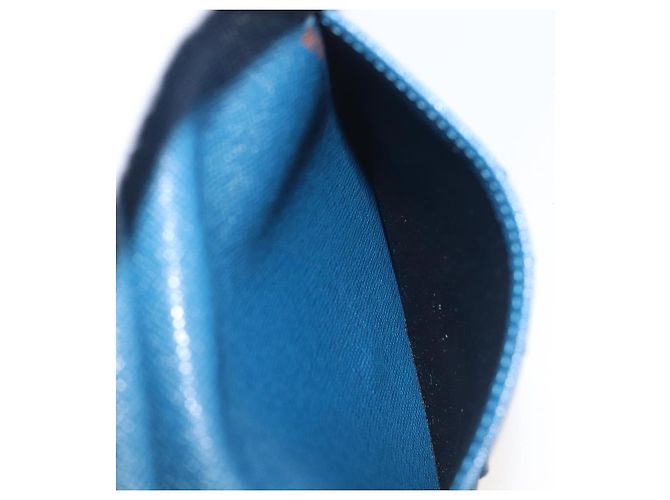 LOUIS VUITTON Epi Porte Billets Compact Wallet Blue M63555 LV Auth 208841A Blau - Ansicht 23