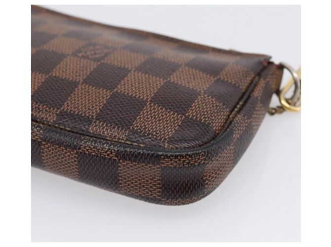 LOUIS VUITTON Damier Ebene T&B Mini Pochette Accessoires N58011 LV Auth bs37681 - vista 15