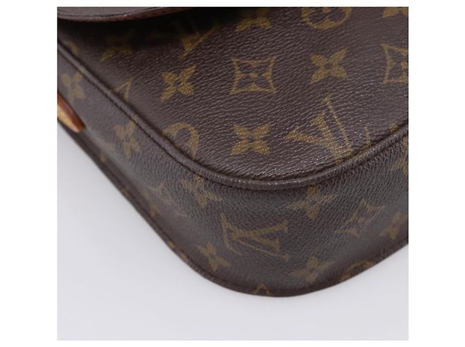 LOUIS VUITTON Monogram Saint Cloud GM Shoulder Bag M51242 LV Auth ep16400 Monogramma - vista 12