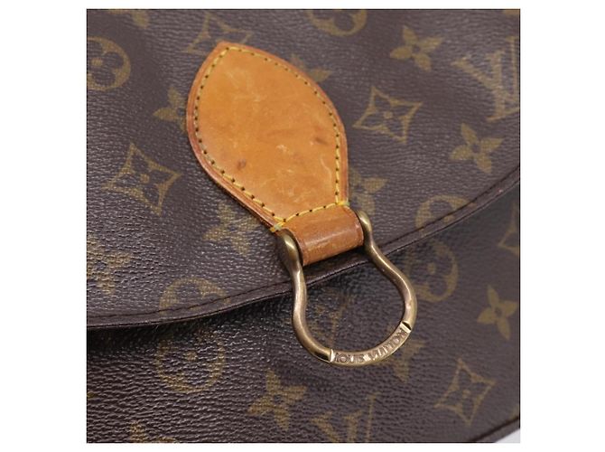 LOUIS VUITTON Monogram Saint Cloud GM Shoulder Bag M51242 LV Auth ep16400 Monogramma - vista 17